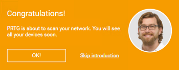 Start Your Introduction to PRTG
